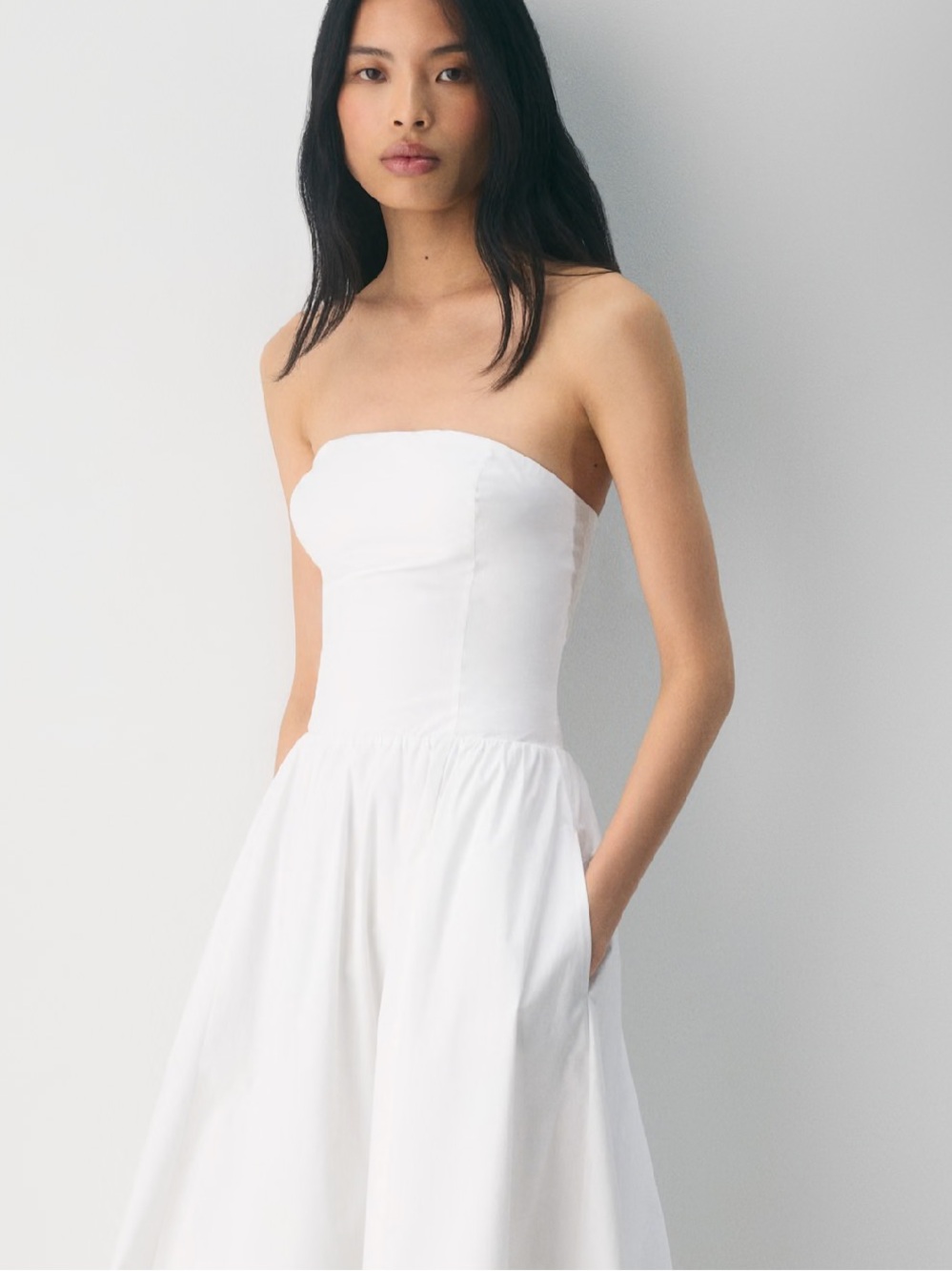Aritzia Wilfred Tillow Poplin Dress